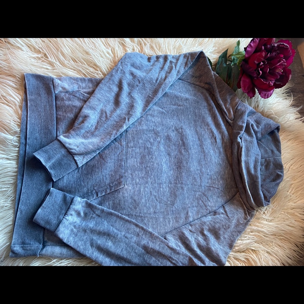Cowl Neck Sweatshirt
